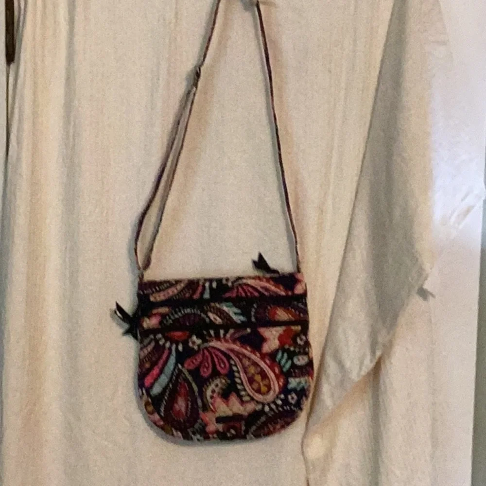 Vintage Vera Bradley Lighten Up Hipster Painted Paisley. (Wallet sold in listing - Picture 4 of 15